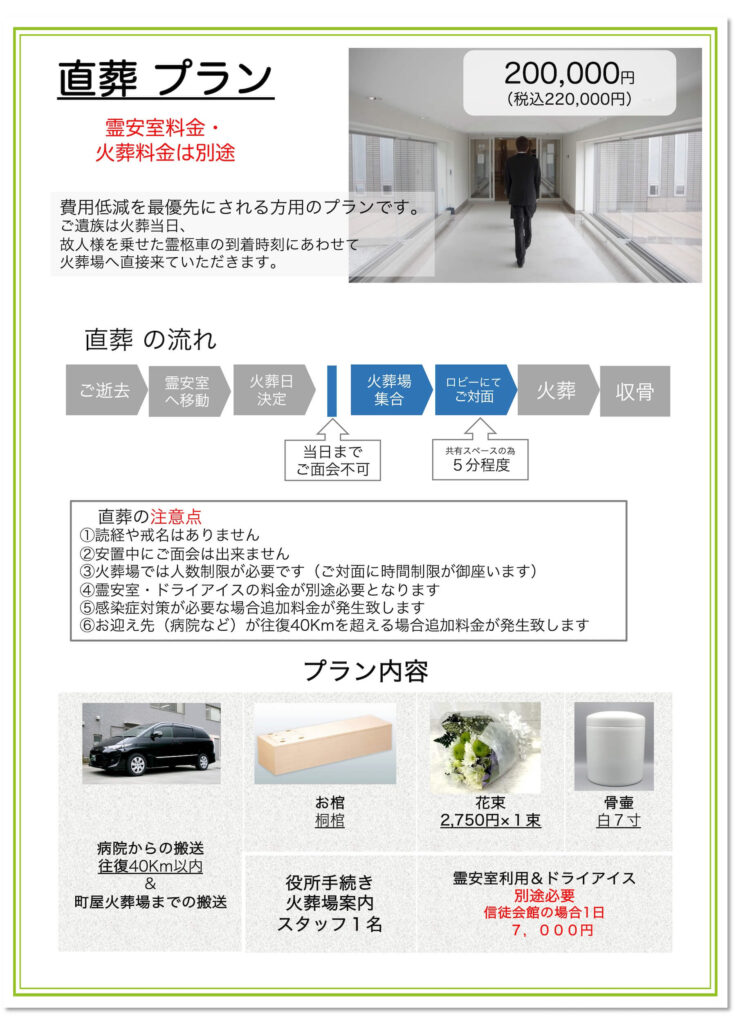 直葬プラン 上野